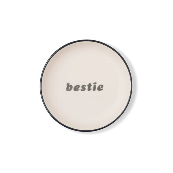 Bestie Round Trinket Tray