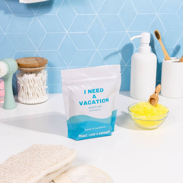 I Need A Vacation Epsom Salt Bath Soak