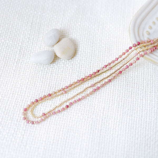 Always Pink Rhodonite Necklace