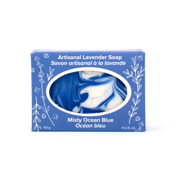 Misty Ocean Blue Soap Bar