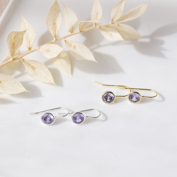 Purple Dazzle Earrings