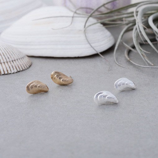 Mussell Shell Stud Earrings