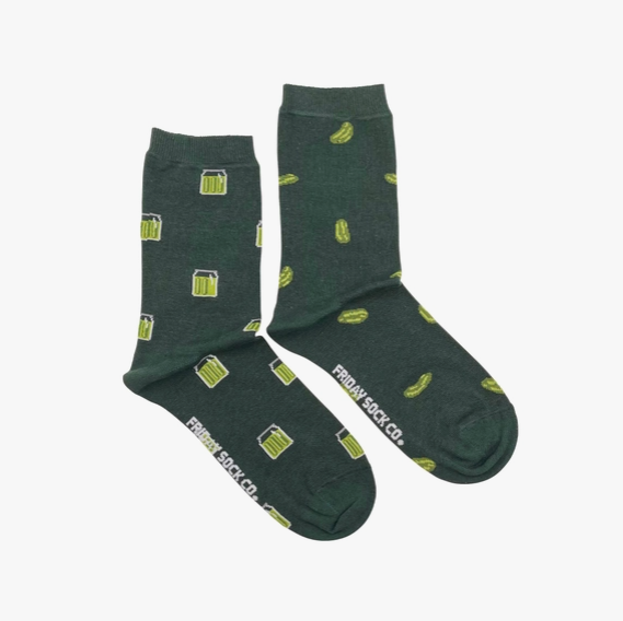 Women's Pickle Socks (Crew)