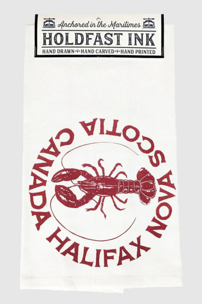 Halifax Lobster Tea Towel