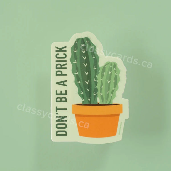 Prickly Vinyl Sticker