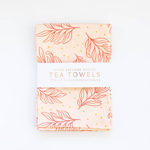 Pink Sage Tea Towels