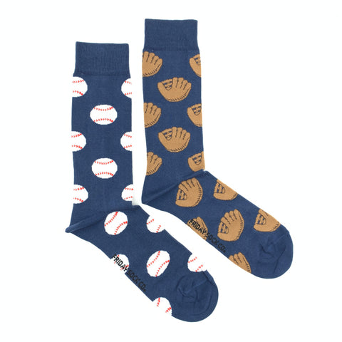 Men's Baseball Glove & Baseball Socks (Tall)