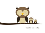 DISCONTINUED Owls: Look "Hoo" Had a Baby!