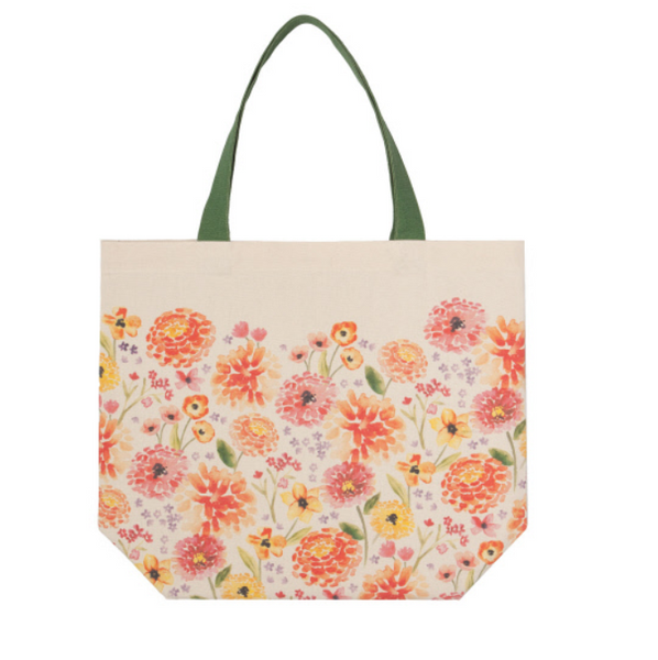 Cottage Floral Tote Bag