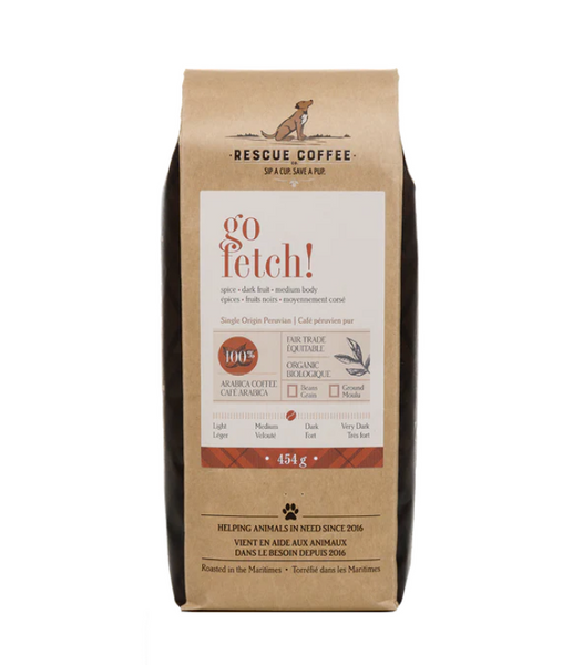 Go Fetch Rescue Coffee