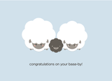 Congratulations on your Baaa-by!
