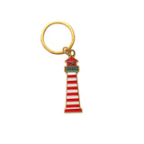Striped Lighthouse Keychain/Ornament