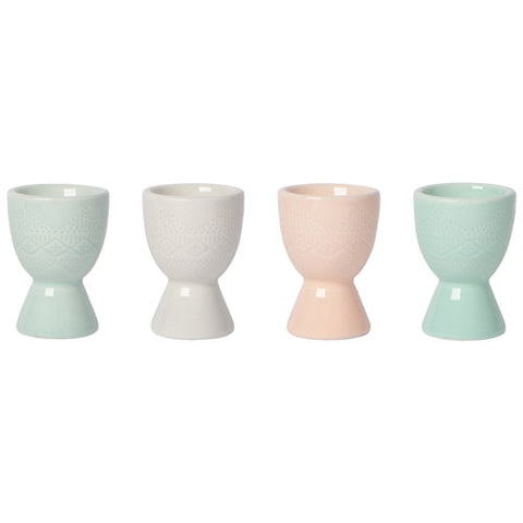 Adorn Stoneware Egg Cups (Assorted Colours)