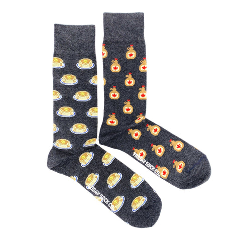 Men’s Maple Syrup & Pancake Socks