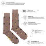 Men's Chopsticks & Soy Sushi Socks