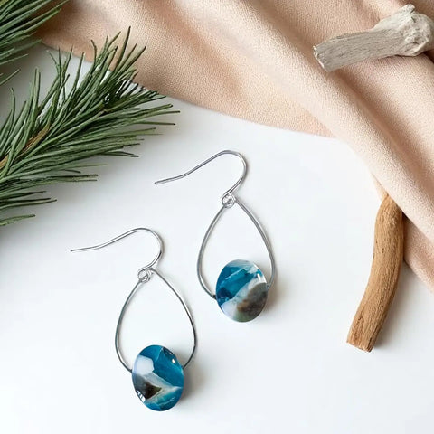 Delphine Earrings - British Columbia Stone