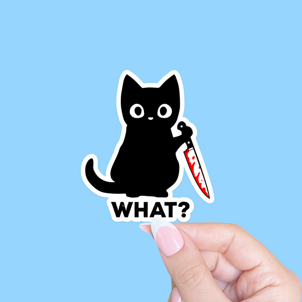 Killer cat Sticker