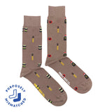 Men's Chopsticks & Soy Sushi Socks