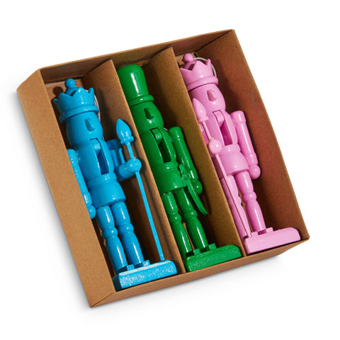 Colorful Nutcracker Ornaments (Sold as Singles)