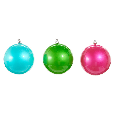 Bright Pearlescent Ball Ornament