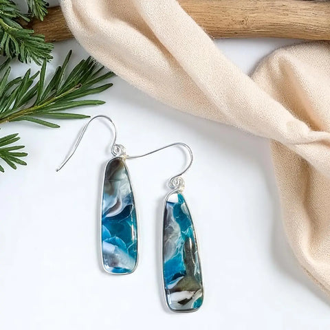 Maeve Earrings - British Columbia Stone