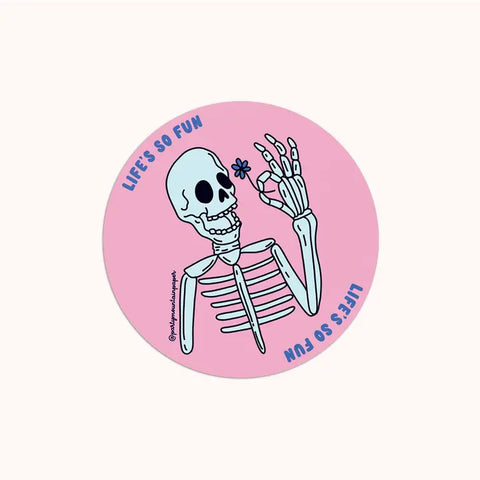 Life's So Fun Sticker