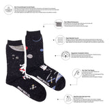 Women's Space Scene Socks
