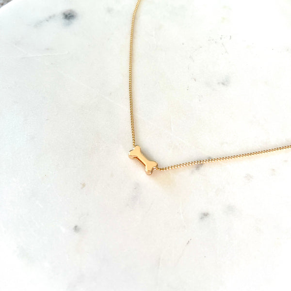 PH Handmade 18k Gold-Plated | Dog Mom Necklace