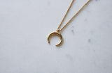 PH 18K Gold-Plated | Crescent Moon Necklace