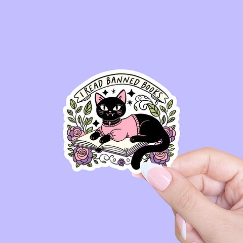 I read banned books Sticker