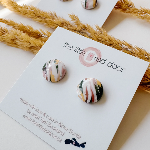 Little Red Door - Cozy Fall Earrings