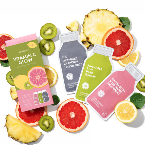Vitamin C Glow Sheet Mask Set