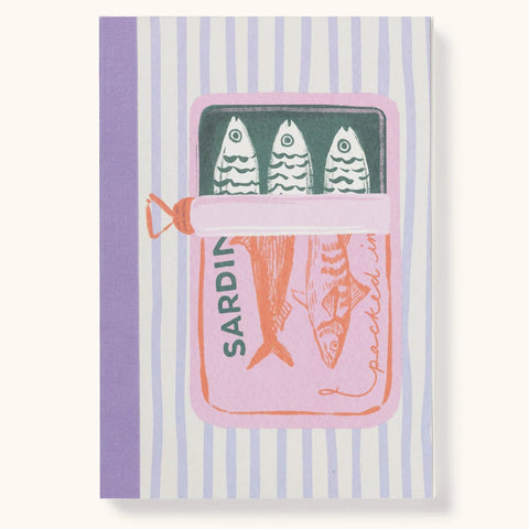 Sardine Snack Artisan Notebook