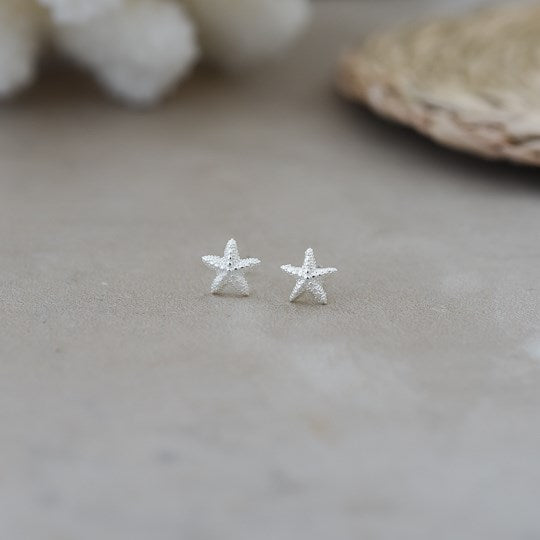 Baby Starfish Stud Earrings