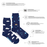 Women's Rain & Cloud Socks