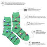 Women's Garden Grandpa Gnomes Socks