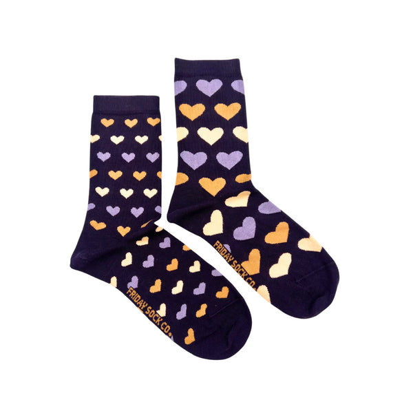 Women's Modern Hearts Socks