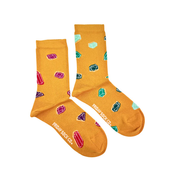 Women's Scatter Gemstone Socks