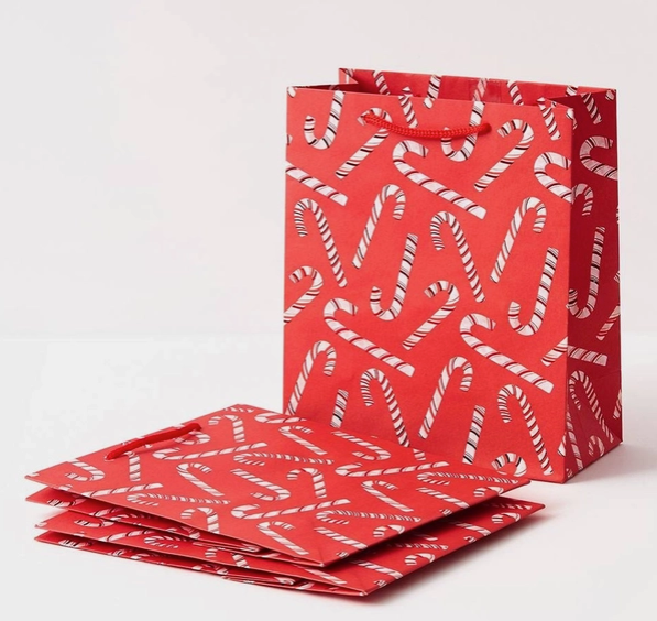 Candy Cane Gift Bag