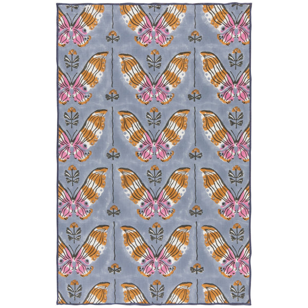 Aurora Block Print Dishtowel