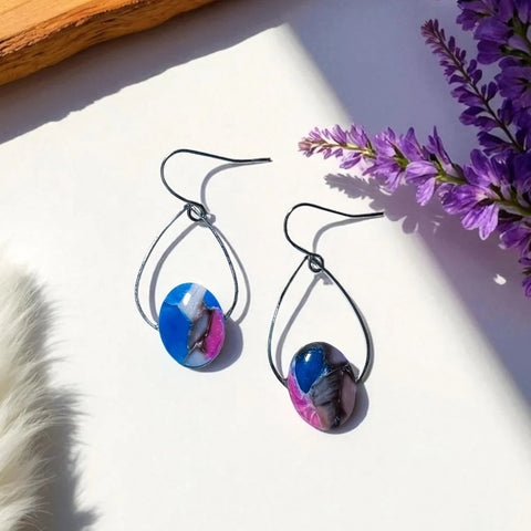 Delphine Earrings - Manitoba Stone