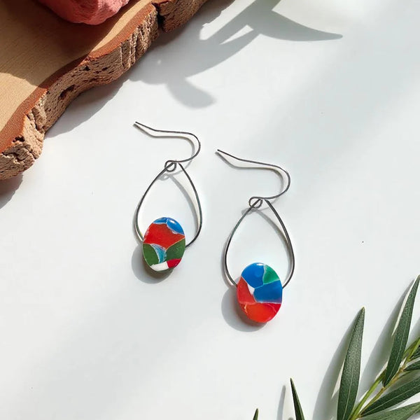 Delphine Earrings - PEI Stone