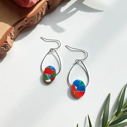 Delphine Earrings - PEI Stone