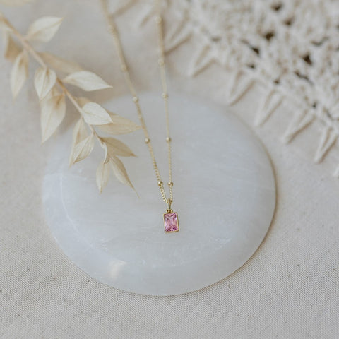 Glim Pink Necklace