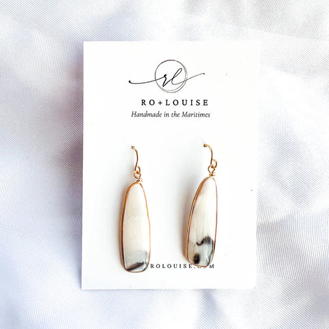 Maeve Earrings - Stone