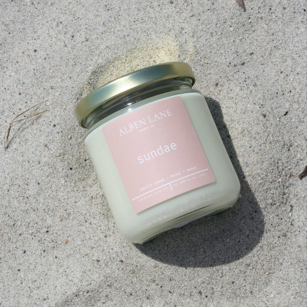 Alben Lane | Sundae Candle