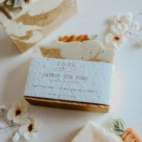 Carrot Top Soap Bar