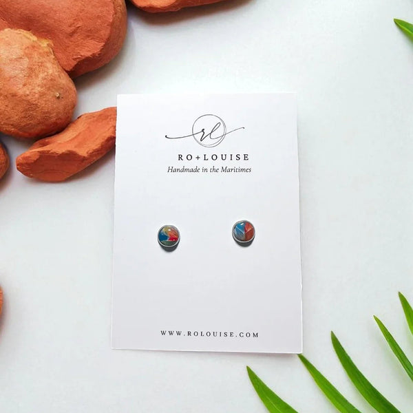 Jane Stud Earrings - PEI Stone