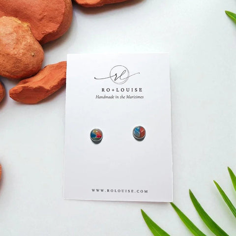 Jane Stud Earrings - PEI Stone