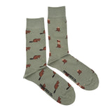 Men's Beaver & Log Socks